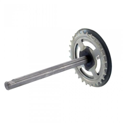 rms tretlagerachse für moped piaggio 50 ciao 1999-2004 188073 / (1/2)