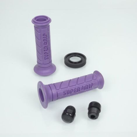 Griff mad super grip violett Länge 120mm für Motorrad Roller (1/2)