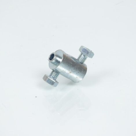Zylindrische Kabelklemme mit zwei Schrauben Ø4/12mm neu für
