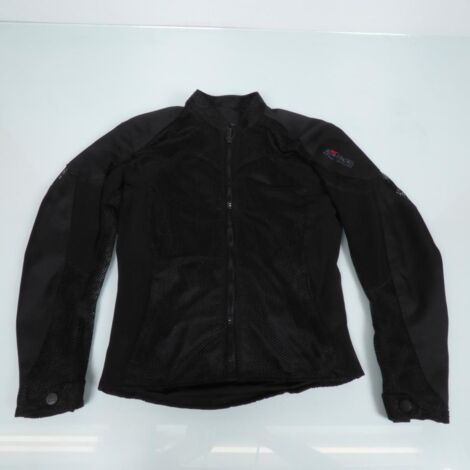 Motorradjacke für Sommer schwarz mike the bike air evo 2 Größe l