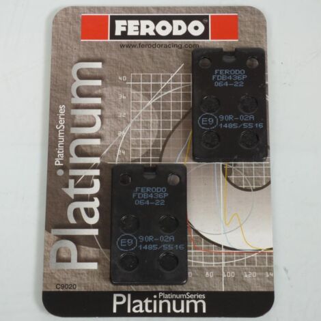 Bremsbelag Ferodo für Roller Malaguti 50 Crosser 1995 bis 1998 43 (1/3)