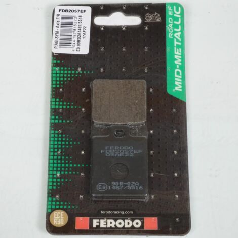 Bremsbelag ferodo für Roller piaggio 150 liberty 2000 bis 2003 av (1/5)