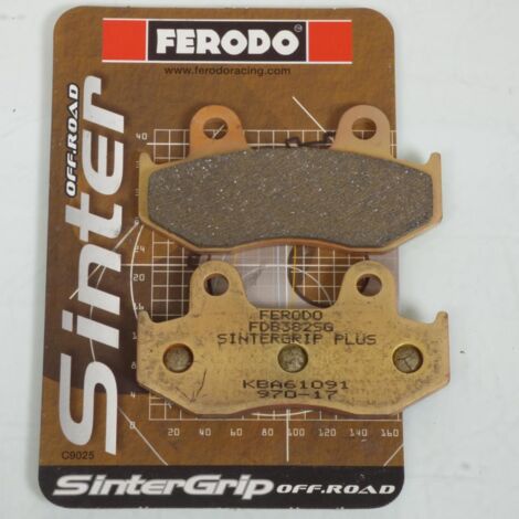 Bremsbelag ferodo für Motorrad honda 125 cr r 1984 bis 1986 av (1/5)