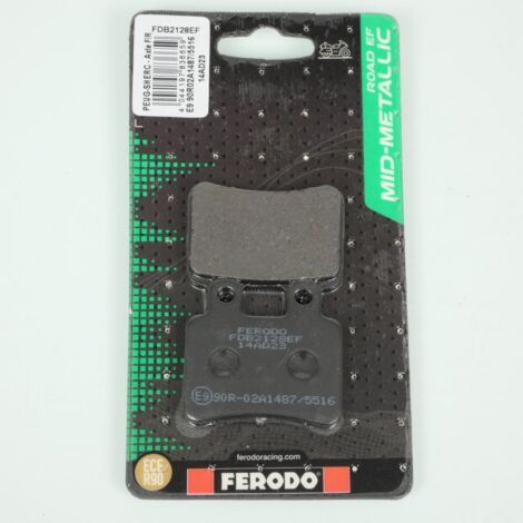 Bremsbelag Ferodo für Roller Derbi 150 Boulevard 2002 bis 2007 av (1/5)
