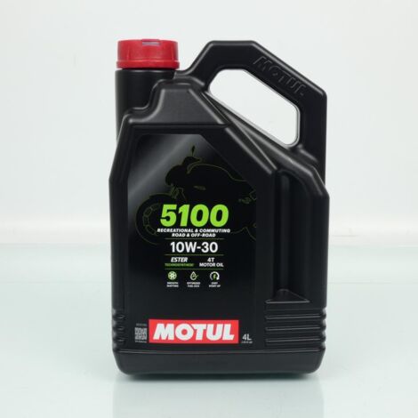 kanne motul 5100 10w30 4t 4l schmieröl für motorrad straße tt