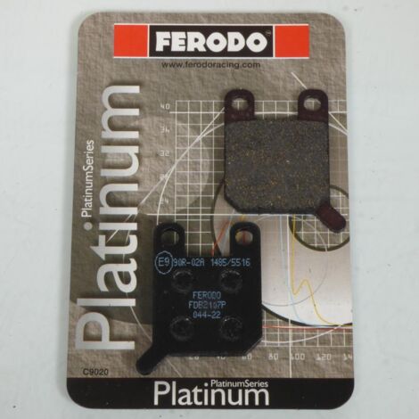 Bremsbelag Ferodo für Roller Derbi 50 Predator lc 1998 bis 2002 (1/4)