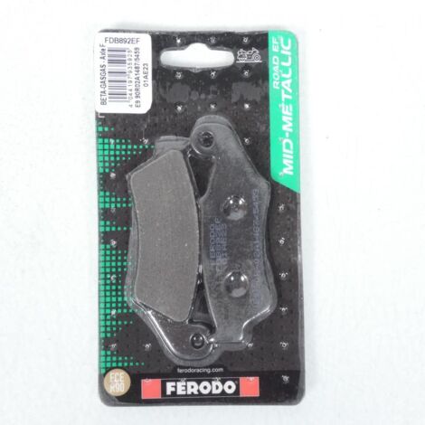 ferodo bremsbelag für motorrad kawasaki 450 klx r 2008 bis 2017 (1/5)