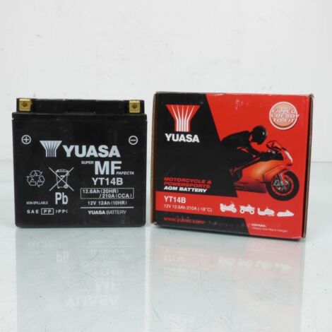 SLA-Batterie Yuasa für Motorrad KTM 1290 Super Duke YT14B SLA /