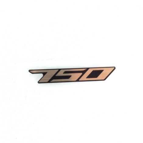 aufkleber sticker 750 gold / schwarz für motorrad suzuki 750 gsr (1/4)