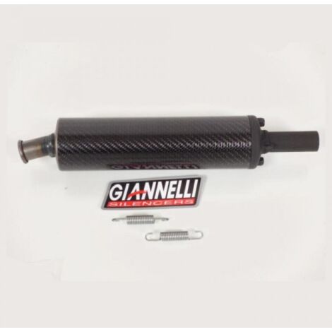 auspufftopf carbon giannelli für zweirädriges motorrad 14019 neu