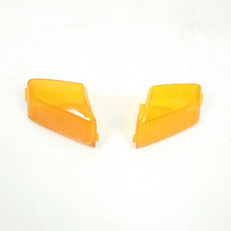 Paar Cabochon Blinker ard arg orange für Roller mbk 50 spirit