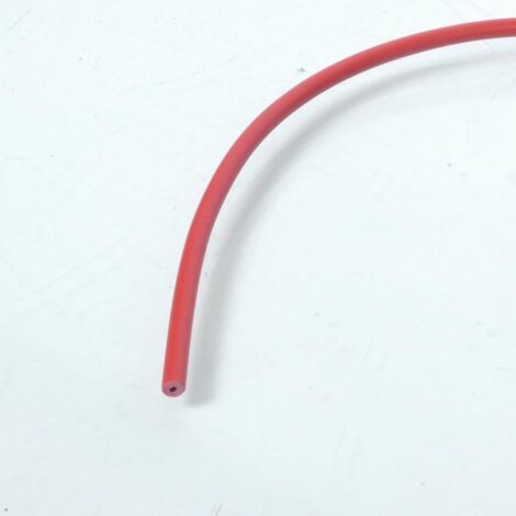 Hochspannungs-Kerzenkabel rot Ø5mm verkauft durch 50cm für Moped (1/2)