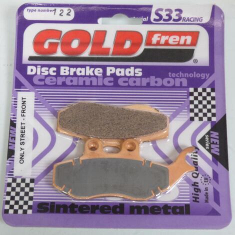 Bremsbelag gold fren für motorrad hm 125 cre-f x 2009 avg neu