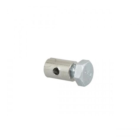Gaszugklemme mit Schraube 6x9mm für Mofa Moped Cyclo neu
