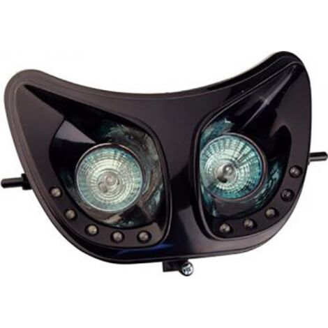 Frontoptik tun'r für Motorrad derbi 50 senda xrace 2000 bis 2008