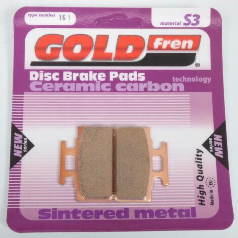 Gold Fren Bremsbelag für Honda 250 NSF R Motorrad, Baujahre 2012