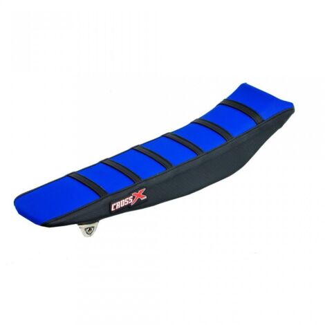 Sitzbankbezug Crossx AGS blau-schwarz Grip für Motorrad Yamaha (1/4)