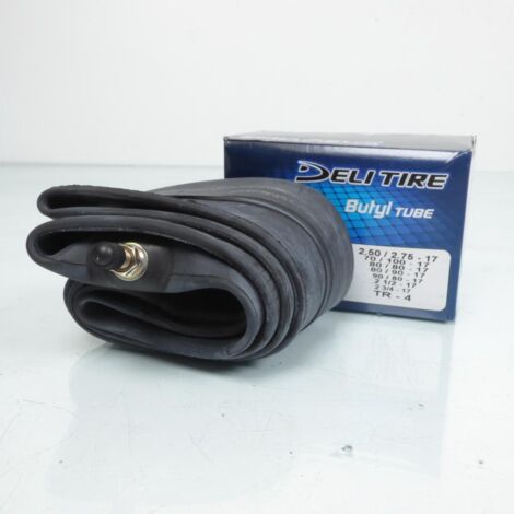 deli-schlauch für motorrad 2.50-17 2.75-17 70/100-17 80/80-17 (1/2)