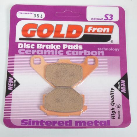 Bremsbelag Gold Fren für Motorrad Gilera 50 Eaglet 1996, neu