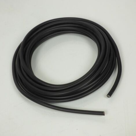 kabel ht hochspannung kerze schwarz Ø6mm x 5m für moped motorrad (1/3)