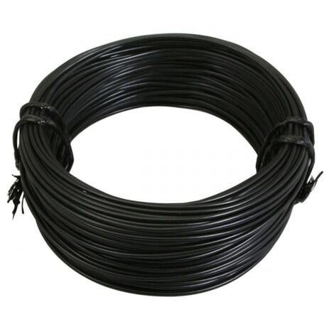 Spule elektrischer Draht schwarz mehrdrähtig 12/10 1.00mm² x 50m (1/3)