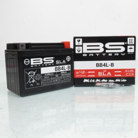 SLA-Batterie für Aprilia 50 Sonic Roller, Baujahre 1998 bis 2008, (1/4)