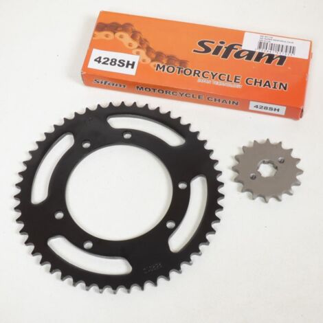 kit kette axring für motorrad derbi 125 senda r 2004 bis 2009 (1/3)