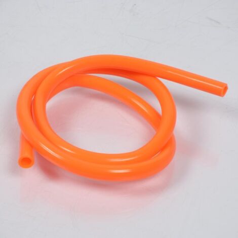 Benzinschlauch für Auto ø8x12mm pro 1m / leuchtorange neu (1/2)