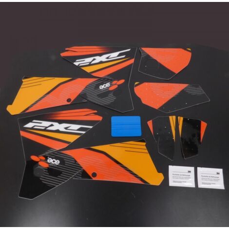 Aufkleber Sticker Ace für Motorrad KTM EXC 2005 bis 2007 0505419 (1/2)