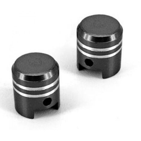 TNT Tuning Ventilstopfen in Pistonform, schwarz, für Auto (1/2)