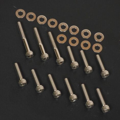 tnt schrauben für roller mbk 50 spirit chrom neu (1/2)