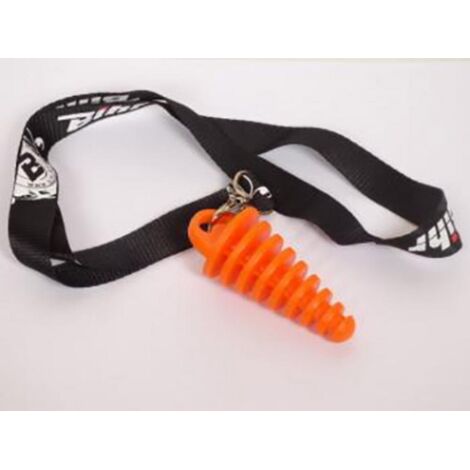 stopfen für auspufftopf orange 14 bis 37mm für motorrad enduron