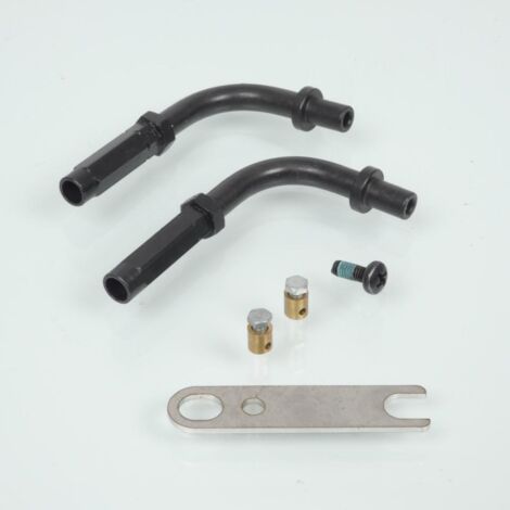 kit 2 guide gaskabel abgewinkelt 90° domino für motorrad roller (1/3)