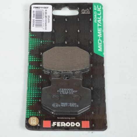 ferodo bremsbelag für roller gilera 125 vx runner 4t 2005 bis (1/4)