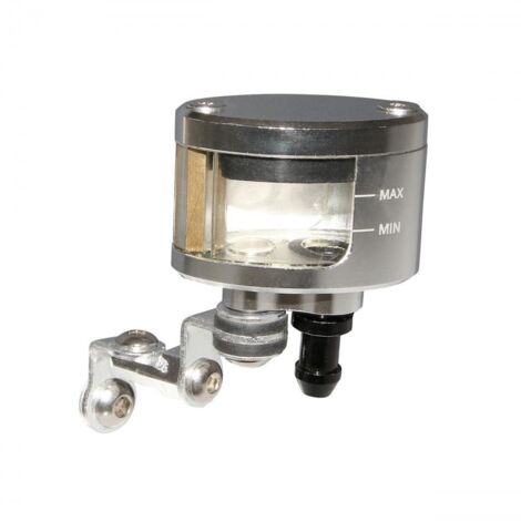 Bremsflüssigkeitsbehälter oval alu cnc für motorrad roller sender