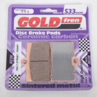 Bremsbelag gold fren für Motorrad ducati 851 racing 1990 bis 1993