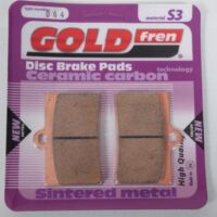 Bremsbelag Gold Fren für Motorrad TM 300 SMM 2T 2005 bis 2014 AVG