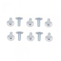 lot 10 verkleidungsschrauben btr kopf bombiert bolt m6 steigung