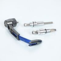 handschutz mad für auto titan und blau / d14 oder 18mm neu