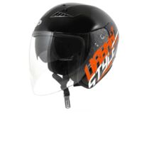 casque jet up pour homme / femme up taille l suburban schwarz