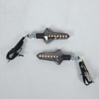 paar sequenzielle led blinker 12v wapon schwarz chaft für