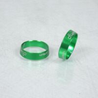 paar lightech lenkerendstück insert grün für roller yamaha 400
