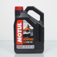 kanne 4l motul snowpower 4t 0w-40 ma2 100% synthetisches öl für