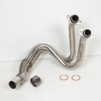 Delkevic-Auspuffkrümmer für Motorrad Kawasaki 400 ER4 Ninja 2 in