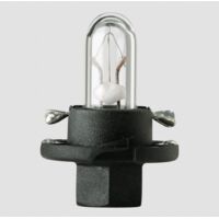 mini glühbirne mit kunststoffsockel schwarz 1/4 umdrehung 12v