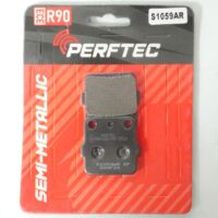 perftec bremsbelag für quad kawasaki 300 kef a-b lakota 2001 bis
