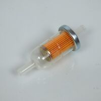 Benzinfilter Papier rund Ø9mm Nylon Tank transparent für Motorrad
