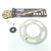 AFAM-Kettenkit für Yamaha 50 DT SM Motorrad 2002 bis 2020 50x12,
