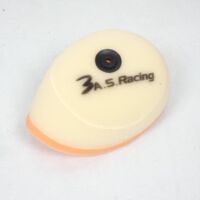 gelber luftfilterschaum 3as racing für motorrad ktm 85 sx 2003