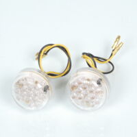 led-blinker rund transparent für motorrad shin yo micro disc